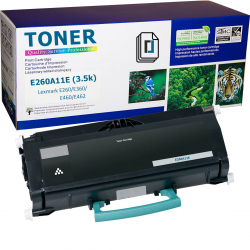 Тонер за лазерен принтер LEXMARK E260 / E360 / E460 - E260A11E - P№13310576 - PREMIUM - PRIME