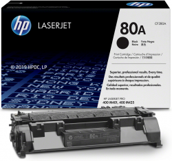 Тонер за лазерен принтер Касета за HP LaserJet Pro 400 M401 / 400 M425 - /80A/ - Black - P№ CF280A -