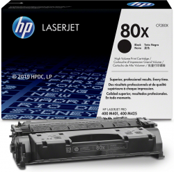 Тонер за лазерен принтер Касета за HP LaserJet Pro 400 M401 / 400 M425 - /80X/ - Black - P№ CF280X