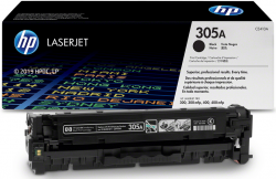 Тонер за лазерен принтер Касета за HP COLOR LASER JET PRO 300 / 400 Color Printer / MFP series - /305A/ - Black