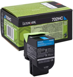 Тонер за лазерен принтер LEXMARK CS310 / CS410 / CS510 - Cyan - High Return program cartridge