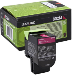 Тонер за лазерен принтер Касета за LEXMARK CX310 / CX410 / CX510 - Magenta - P№ 80C20M0 - / 802M /