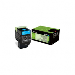 Тонер за лазерен принтер Касета за LEXMARK CX310 / CX410 / CX510 - Cyan P№ 80C20C0 - / 802C / -
