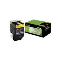 Тонер за лазерен принтер Касета за LEXMARK CX310 / CX410 / CX510 - P№ 80C20Y0 - / 802Y /