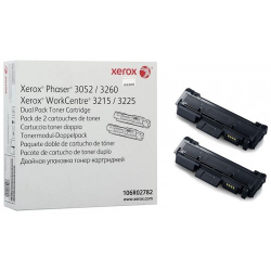 Тонер за лазерен принтер XEROX Phaser 3052 / 3260/ Black Dual Pack - P№106R02782