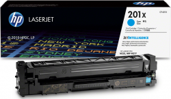 Тонер за лазерен принтер Касета за HP Color LaserJet Pro M252 Printer series / Pro MFP M277 series - 201X - Cyan