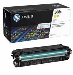 Тонер за лазерен принтер HP Color LaserJet Enterprise M553 series /508X/- CF362X - Yellow