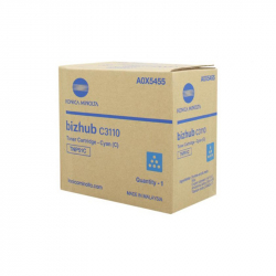Тонер за лазерен принтер Касета за KONICA MINOLTA BIZHUB C3110 - Cyan - TNP51C - P№ A0X5455