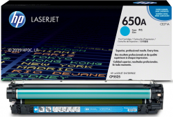Тонер за лазерен принтер Касета за HP LASER JET CP5520 - /650A/ - Cyan