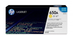 Тонер за лазерен принтер Тонер касета за HP LASERJET CP5520 - 650A - Yellow - CE272A