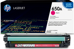 Тонер за лазерен принтер Касета за HP LASER JET CP5520 - /650A/ - Magenta