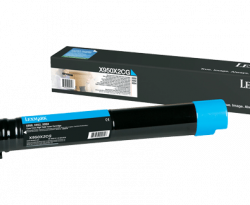 Тонер за лазерен принтер Касета за LEXMARK X 950 / 952 / 954 Series - Cyan - X950X2CG