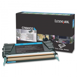 Тонер за лазерен принтер LEXMARK C-Serie 746 / 746DN/746DTN/746N/748/ 748DE/748DTE/748E - Cyan