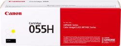 Тонер за лазерен принтер CANON i-SENSYS LBP660C series- Yellow - CRG-055H Y - P№ 3017C002AA