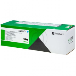 Тонер за лазерен принтер Касета за LEXMARK C3326 / 3324 / 3224 / MC3326 / 3324 / 3224 / 3426 - Cyan