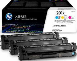 Тонер за лазерен принтер Комплект касети за HP Color LaserJet Pro M252 / Pro MFP M277 series/201X/3-color pack