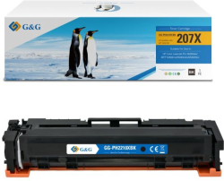 Тонер за лазерен принтер HP COLOR LASERJET PRO M255dw/MFP M282nw / M283cdw/M283fdw - 207X-BK