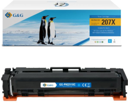 Тонер за лазерен принтер HP COLOR LASERJETPRO M255dw/MFP M283cdw/M283fdw-207X-Cyan