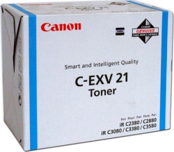 Тонер за лазерен принтер CANON C-EXV 21 - iR C2880 / C3380 - Cyan - P№CF0453B002