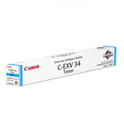 Тонер за лазерен принтер CANON C-EXV 34 - iR ADV C2020 / C2025 / C2030 / C2220 / C2225 / C2230 /Cyan
