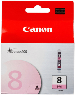 Касета с мастило CANON CLI-8PM Photo Magenta Ink Tank -PIXMA IP 4200/5200/5200R/6600D