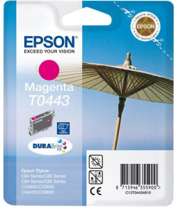 Касета с мастило EPSON STYLUS C 64 / C66 / C84 / C86 / CX3600 / CX 4600 / CX6400 - Magenta
