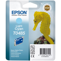 Касета с мастило EPSON STYLUS PHOTO R 300 M /R300/ RX 500 - Light cyan - C13T048540 - T0485
