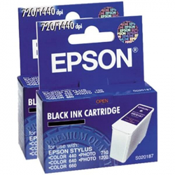 Касета с мастило EPSON STYLUS 400 / 440 / 460 / 500 / 600 / 640 / 660 / 1200 - S020187 / S020093
