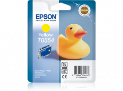 Касета с мастило EPSON STYLUS PHOTO RX 420 / RX425 - Yellow - T 0554 - G&G