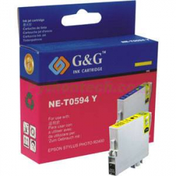 Касета с мастило EPSON STYLUS PHOTO R 2400 Yellow - T0594 - G&G