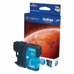 Касета с мастило Глава за Brother MFC 6490CW / DCP 6690CW Series, Cyan, LC1100HYC