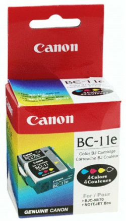 Касета с мастило CANON BJ BJC-50 / 70 / 80 - Black + color / BC-11e
