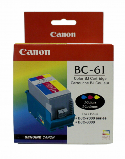 Касета с мастило Глава Canon BJC-7000 Series, Color, 201CANBC61