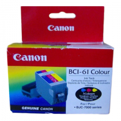 Касета с мастило Глава за Canon BJC-7000 Series, Color, BCI-61