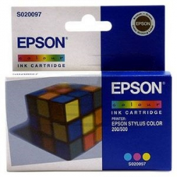 Касета с мастило EPSON STYLUS COLOR 200 / 500 - Color P№S020097 - ST