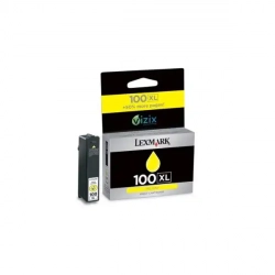 Касета с мастило Глава Lexmark S305 / 405 / 505 / 605 / PRO 205 / 703 Series, Yellow, 14N1071E