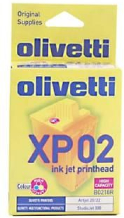 Касета с мастило OLIVETTI XP 02 - ARTJET 20 / 22 / STUDIOJET 300 - Color -P№B0218