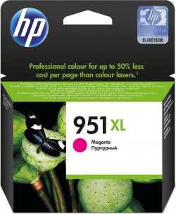 Касета с мастило HEWLETT PACKARD Officejet Pro 8100 ePrinter series, HP High Magenta - (951XL)