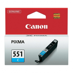 Касета с мастило Глава за Canon Pixma IP 7250, PIXMA MG 5450 Series, Cyan ink tank, 6509B001
