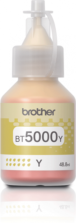 Касета с мастило BROTHER DCP-T300 / DCP-T500W / DCP-T700W - Ink Bottle Yellow /P№BT5000Y