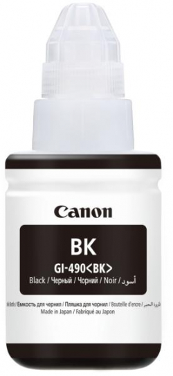 Касета с мастило CANON PIXMA G1400 / G2400 / G3400 - GI-490BK - Ink Bottle Black - P№BS0663C001AA
