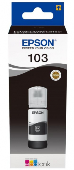 Касета с мастило EPSON L1110 / L3100 / L3101 / L3110 / L3150 /Black P№C13T00S14A