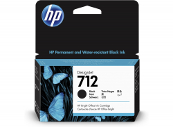 Касета с мастило HEWLETT PACKARD DesignJet T230 / T250 / T630 / T650 - /712/ - Black - P№3ED70A на най-ниска цени