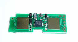 Рециклиране тонер ЧИП (chip) ЗА HP COLOR LASER JET 3500 - Cyan - H&B