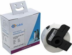 Касета за етикетен принтер BROTHER ТИП QL 29mm x 90mm x 400 P№RL-BRDK11201 - G&G