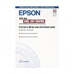 Хартия за принтер EPSON INK JET COATED PAPER - A3