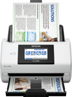 Скенер Epson WorkForce DS-790WN A4 color 45ppm network scanner