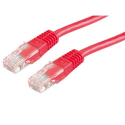 Медна пач корда Roline 21.15.0441 UTP кабел, Cat.5e, червен цвят, 20.0 м