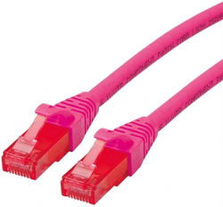 Медна пач корда Patch cable UTP Cat. 6 5m, Pink 21.15.2595