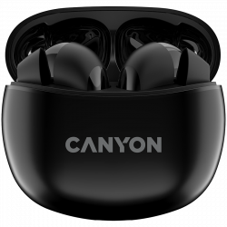 Слушалки Canyon TWS-5 Bluetooth headset, with microphone, BT V5.3 JL 6983D4